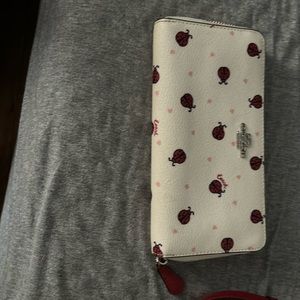 Matching Coach Purse and Wallet.